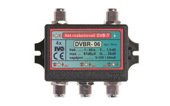 IVO DVBR-06-X aktivn rozboova 4x pro DVB-T 