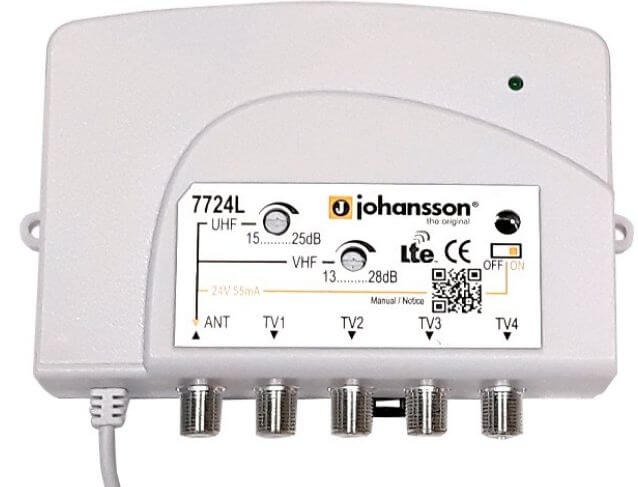 Johansson 7724L2 s LTE a regulciou