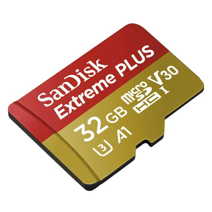 SanDisk Extreme PLUS Micro SDHC 32GB