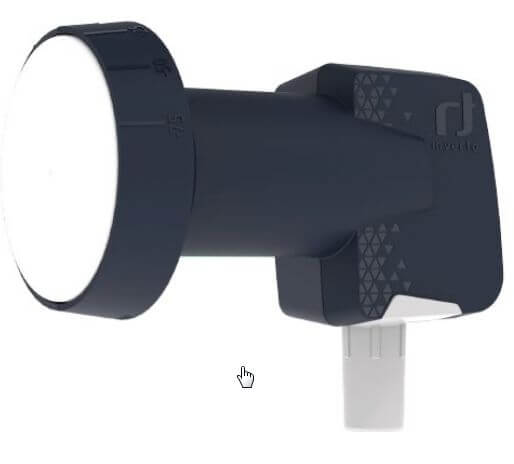 INVERTO BLACK Premium - Single Universal 40 mm PLL LNB - 0,2 dB