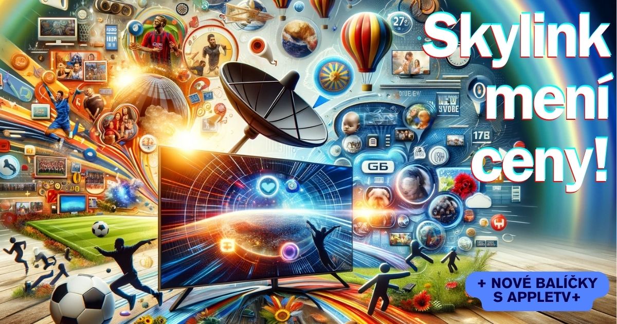 Skylink uvdza nov balky s AppleTV+ a zmenu cennka pre rok 2024