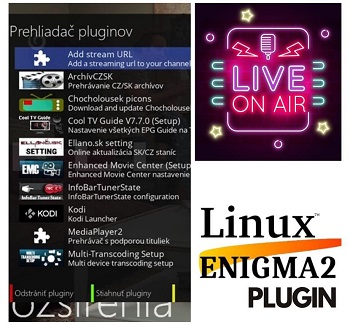 Add Stream Url - plugin E2 pre run pridvanie internetovch streamov