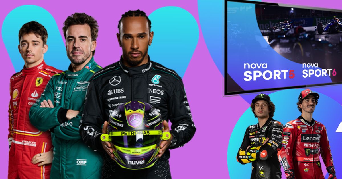 Nova Sport 5 a 6: Kde sledova nadchdzajce F1 preteky? Pozrite si aktulne informcie!