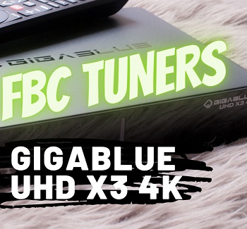 Gigablue UHD X3 4K - sila FBC tunerov v praxi