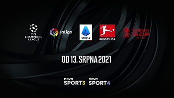 Liga majstrov UEFA na novch kanloch Nova Sport 3 a 4