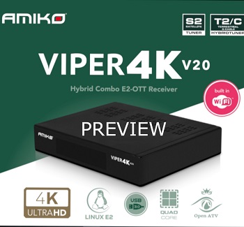 Preview: Amiko Viper 4K V20