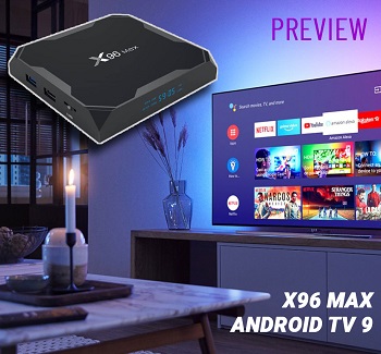 uClan X96 MAX s Android TV 9